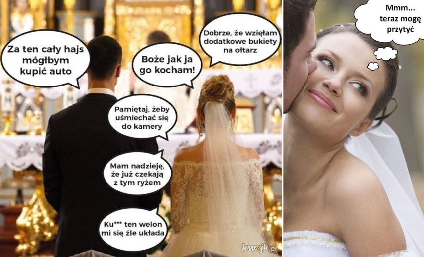 Najlepsze ŚLUBNE MEMY! Zobacz, jak internauci śmieją się z żon, mężów i... ślubów! Oto zabawne memy o żonach i mężach! 