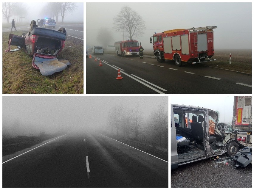 Gęsta mgła w Białymstoku i Podlaskiem. Trudne warunki na...