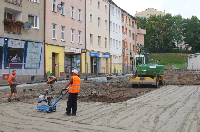 Prace na Małym Rynku mają potrwać do końca listopada.