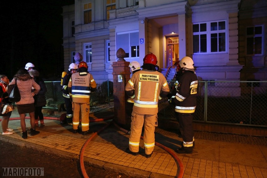 Pożar przy ul. Niedziałkowskiego w Opolu.