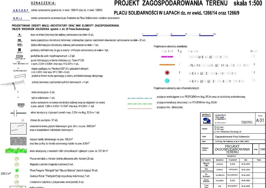 Tężnia solankowa, stoły do gier, fontanna, ekran do kina...