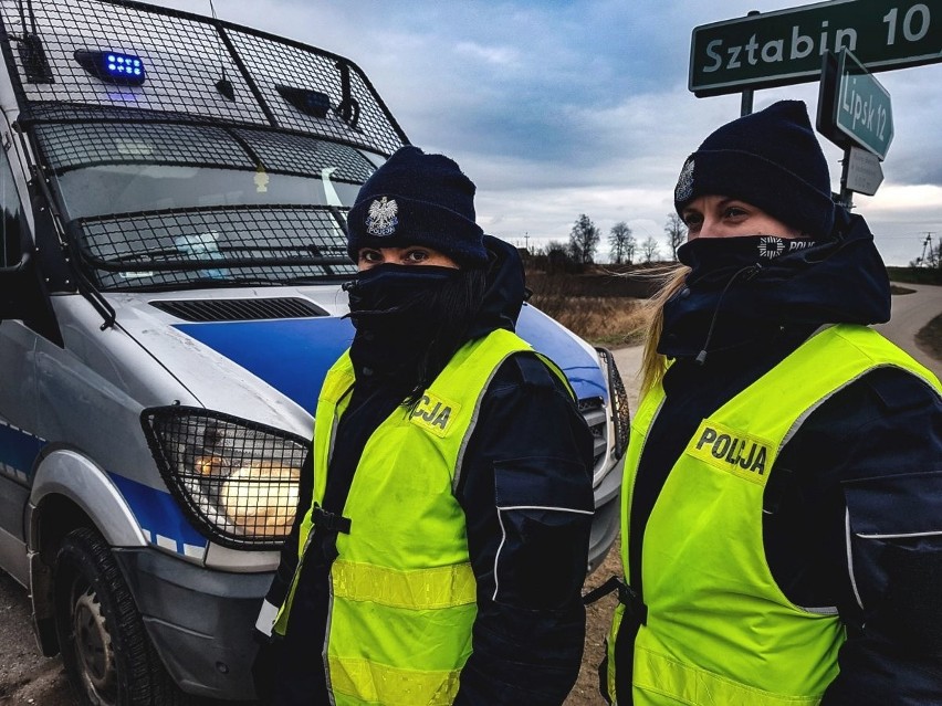 Policjantki na straży granicy polsko-białoruskiej. Tak wygląda ich służba [ZDJĘCIA]