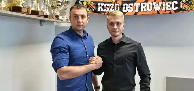 Piotr Chorab, prezes KSZO i Kamil Bartoszuk dyrektor sportowy KSZO.