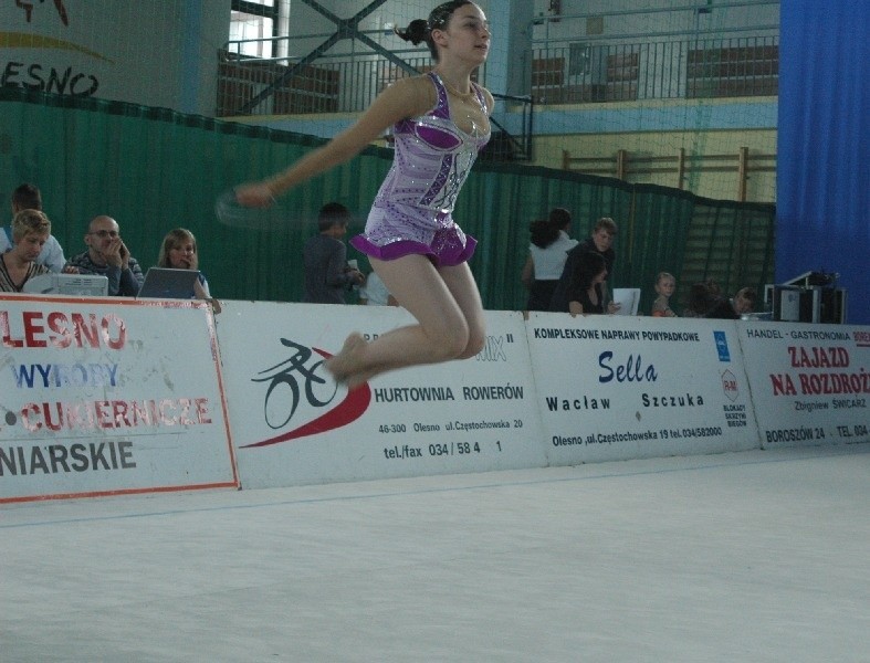Zawody w gimnastyce artystycznej Olesno 2010
