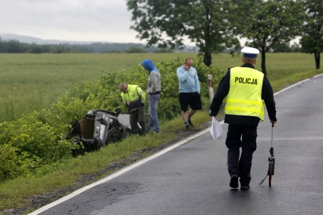 Wypadek w Mirosławicach, zdjęcie ilustracyjne