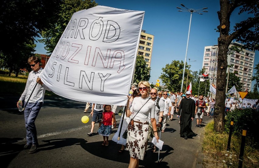10.06.2018 Gdańsk. Marsz dla  Życia i Rodziny.