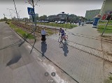 Toruń na zdjęciach Google Street View. Zobacz, jak prezentuje się Rubinkowo i Na Skarpie. Co robią mieszkańcy? 