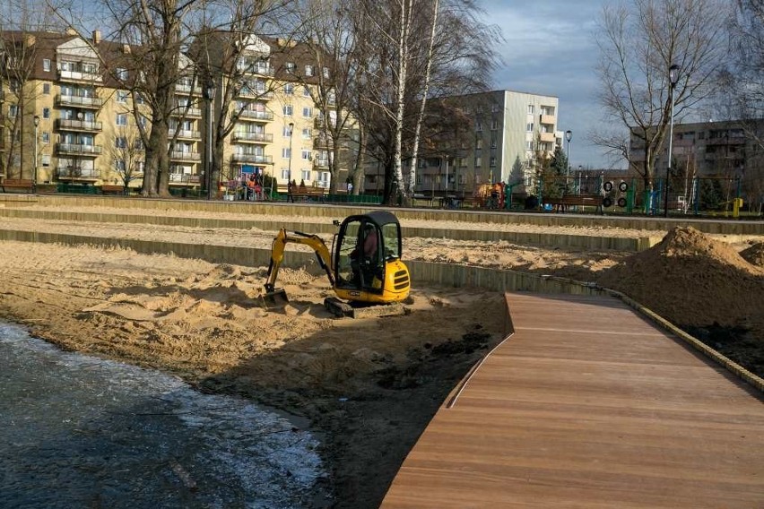 Mieszkańcy mogą się już cieszyć nowymi, wygodnymi alejkami z...