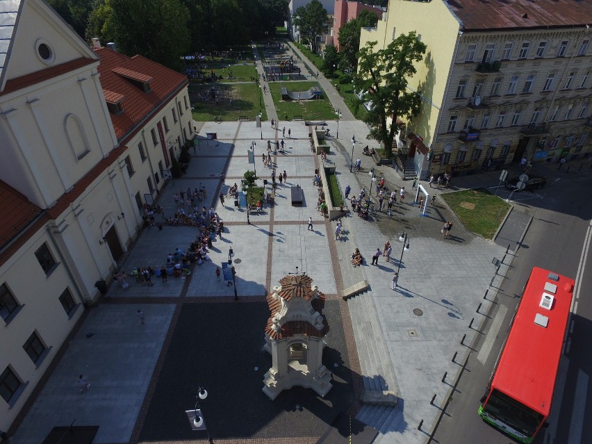 Carnaval Sztukmistrzów 2016 w Lublinie na zdjęciach z drona
