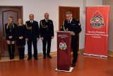 Pożegnanie w Komendzie Powiatowej Państwowej Straży Pożarnej w Staszowie. Na emeryturę odszedł zastępca dowódcy zmiany