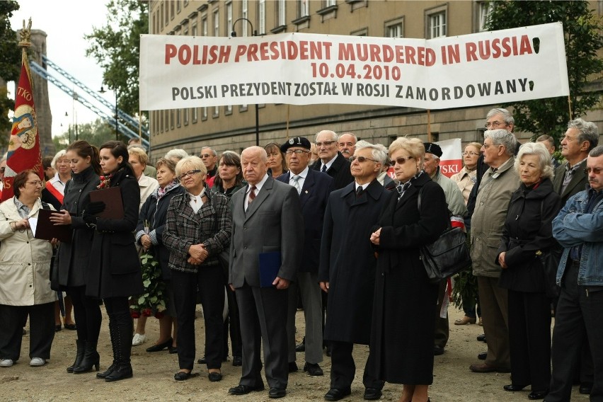 Bulwar Marii i Lecha Kaczyńskich - uroczystość odsłonięcia...