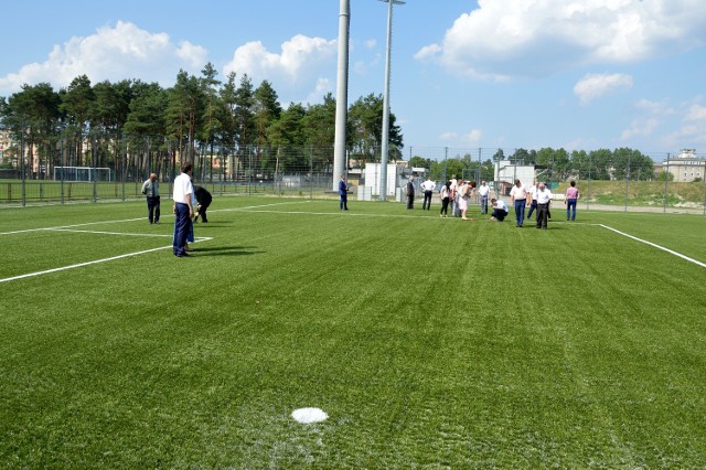 Pełnowymiarowe boisko ze sztuczną nawiezchnią jest największym tego typu obiektem na północy Podkarpacia i będzie służyć do treningów