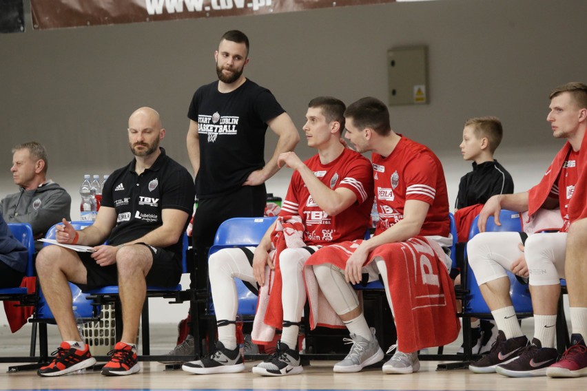 TBV Start Lublin - Spójnia Stargard 78:93. Zobacz zdjęcia