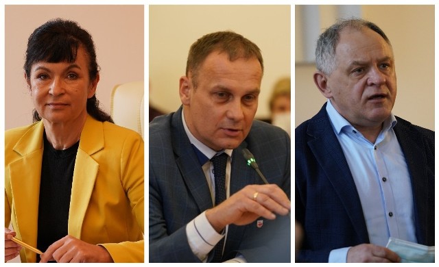 Od lewej: Renata Kiempa, Przemysław Pakuła, Aleksander Szopa