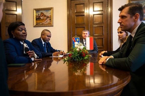 Ambasador Demokratycznej Republiki Kongo odwiedziła Łódzki Urząd Wojewódzki!