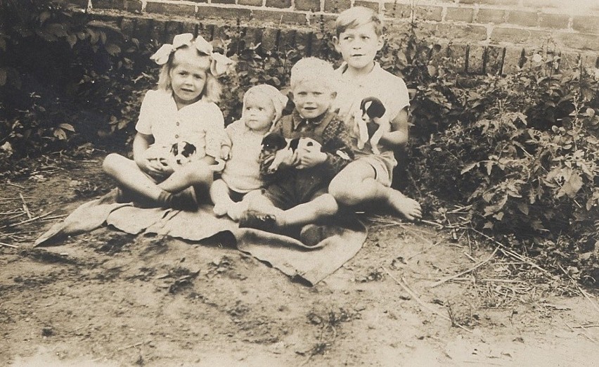Rok 1936. Dzieci z Redcza Krukowego