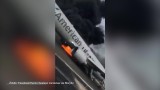 Pożar samolotu w Chicago. Na pokładzie znajdowało się 161 pasażerów