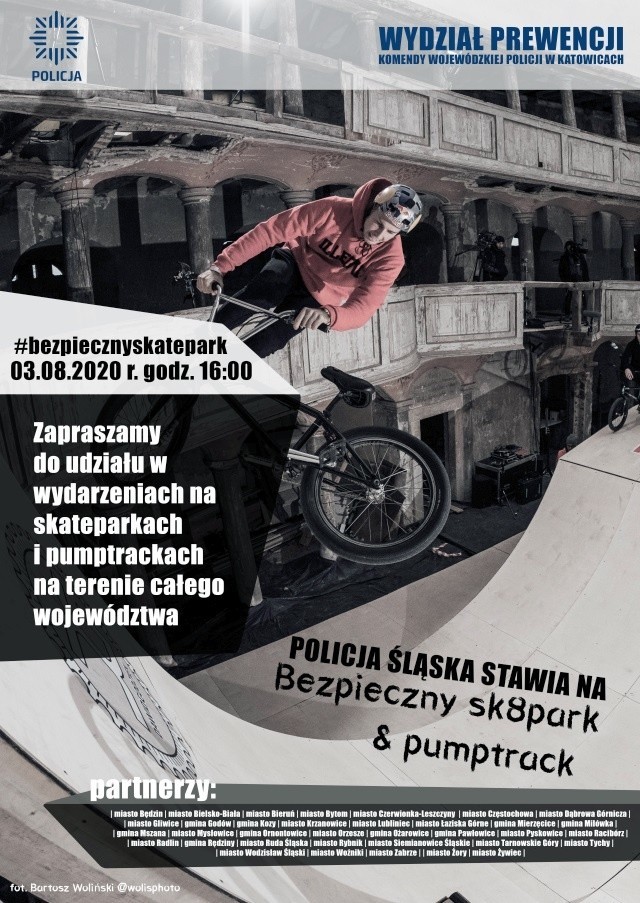 Bezpieczny sk&park & pumptrack, tak jeździ Dawid Godziek. Akcja profilaktyczna w 31 miastach