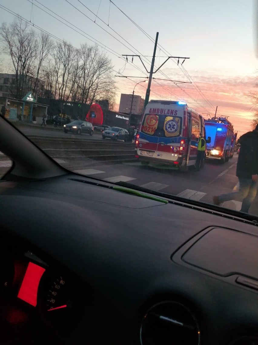 Na ulicy Grunwaldzkiej doszło do zderzenia tramwaju z...