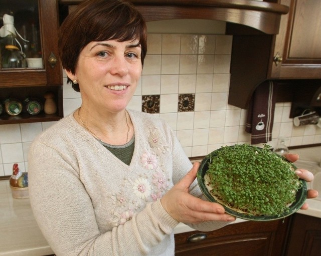 Teresa Tomaszewska, zajmująca się ziołolecznictwem, zapewnia, że rzeżucha o tej potrze roku jest zdrowsza niż nowalijki.