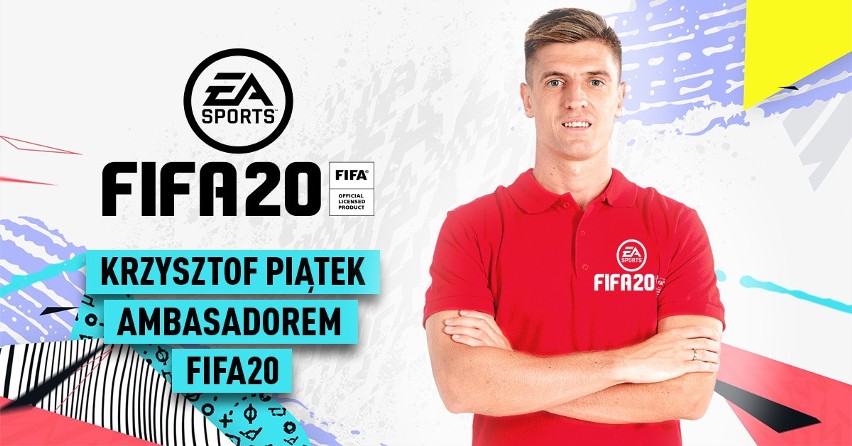 Krzysztof Piątek polskim ambasadorem gry FIFA 20