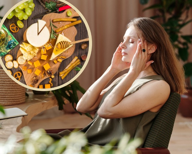 Dużą grupą tzw. triggerów (wyzwalaczy) migren są produkty spożywcze. Sprawdź na kolejnych slajdach, które potrawy mogą przyczyniać się do wywoływania silnych bólów głowy.