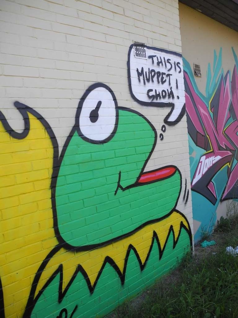 Zachwycające graffiti w Lęborku