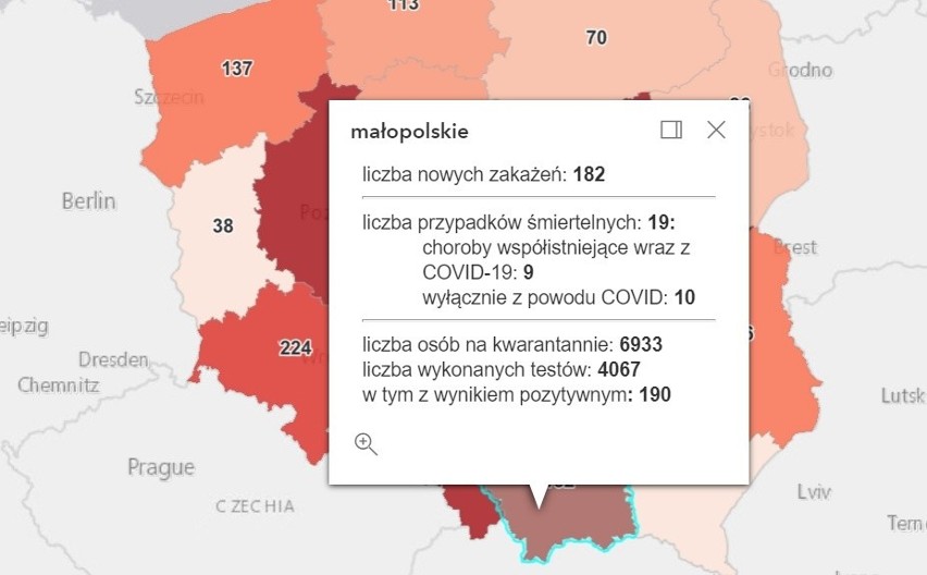 Koronawirus w Polsce. Ponad 2,3 tys. nowych zakażeń w całym kraju, nadal dużo zgonów