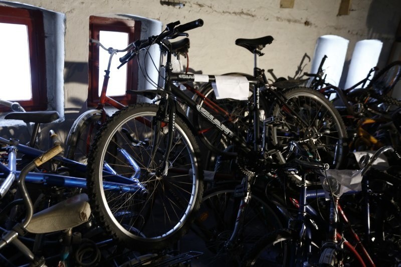 Prawie 100 rowerów w łódzkim biurze rzeczy znalezionych