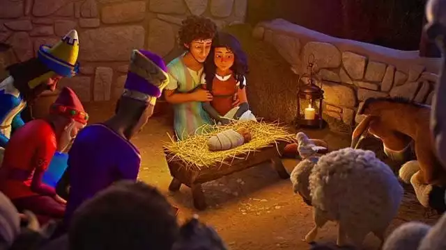 Mały osiołek Bo z premierowej „Pierwszej gwiazdki” staje się częścią opowieści o pierwszych świętach Bożego Narodzenia.
