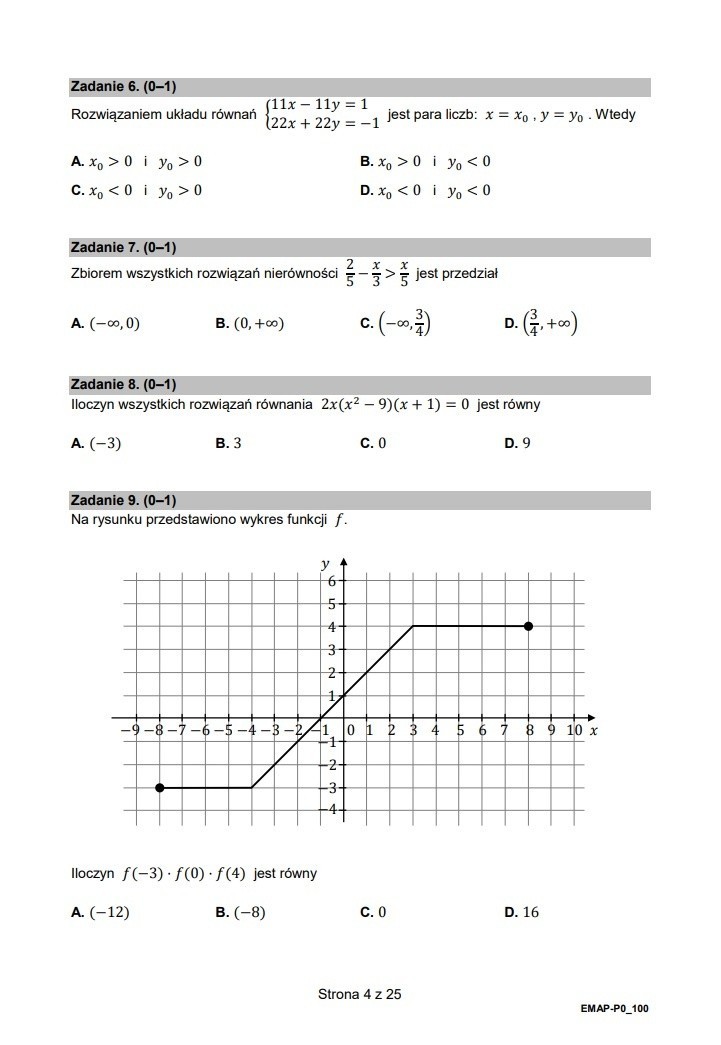 Matura 2022 MATEMATYKA. Arkusze maturalne CKE, odpowiedzi, wyniki. Co było na egzaminie z matematyki? [5.05.2022]