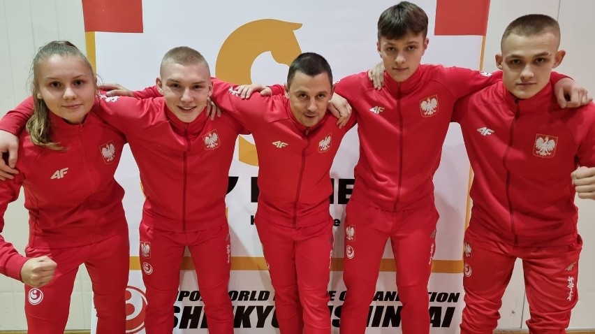 Medalowy start zawodników Koneckiego Klubu Karate Kyokushin na mistrzostwach Europy w Sofii