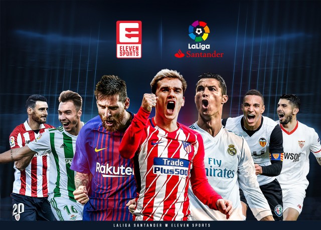 LaLiga Santander - mecze hiszpańskiej ligi, w tym El Clasico - od tego roku przez trzy sezony w Eleven Sports i Canal+.