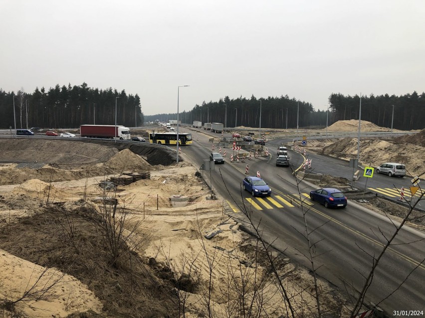 W Dąbrowie Górniczej powstaje 7-kilometrowy odcinek trasy S1...