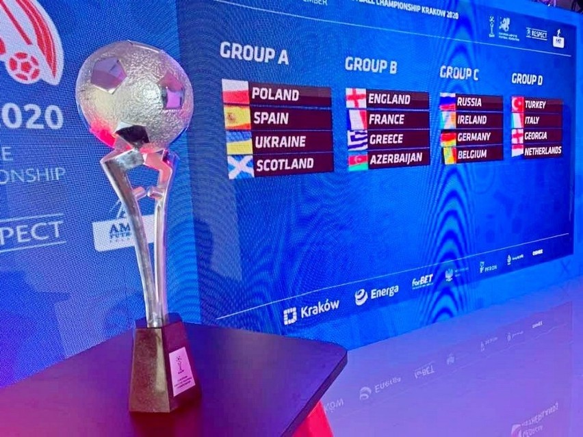 Losowanie turnieju finałowego Euro 2020 w Krakowie