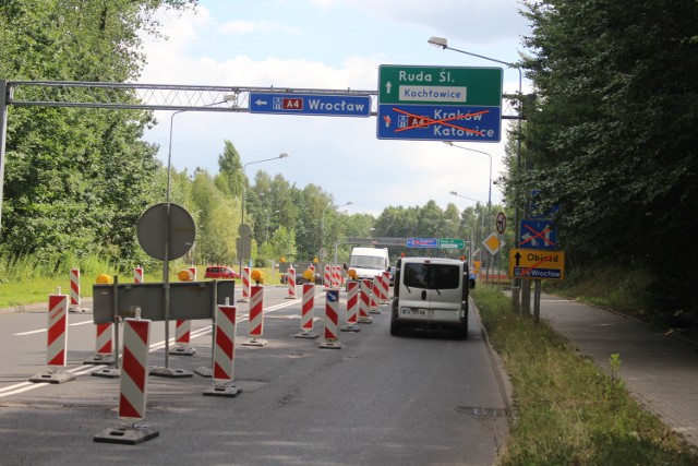 Remont autostrady A4 w Katowicach i Chorzowie. Jak przejechać? Zobacz mapki ze schematami objazdów