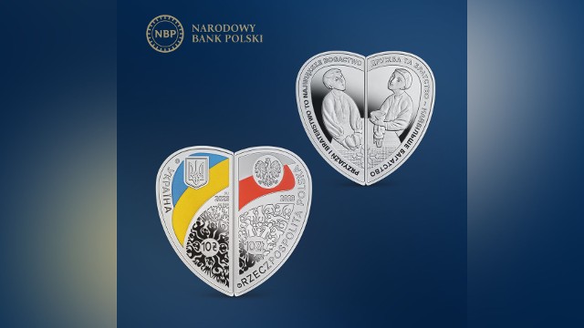 Narodowy Bank Polski poinformował, że z okazji Dnia Niepodległości Ukrainy – 24 sierpnia  wyemituje wspólnie z Narodowym Bankiem Ukrainy  srebrne monety kolekcjonerskie „Przyjaźń i braterstwo to największe bogactwo”