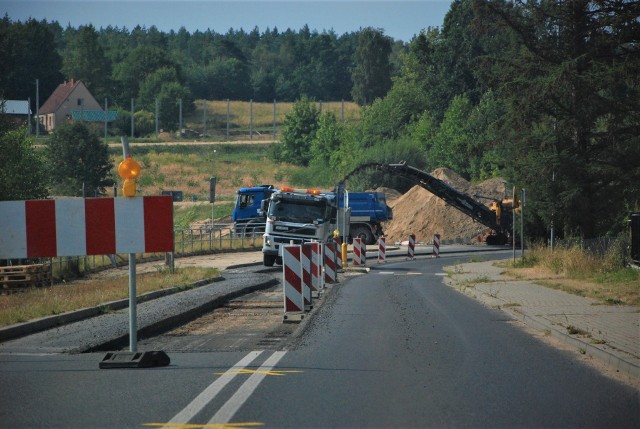 Utrudnienia wynikają z budowy węzła Gorzebądz na drodze S6