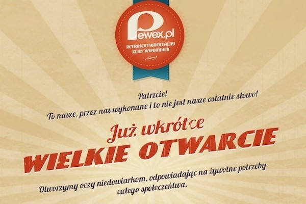 Pewexy mają  być niewielkimi placówkami w formie delikatesów z możliwością wypoczynku