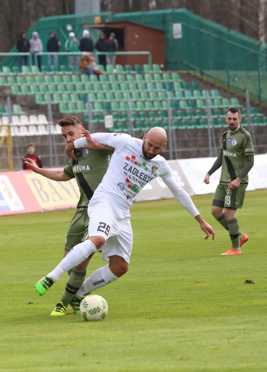 Legia Warszawa wygrała w meczu przyjaźni w Sosnowcu z Zagłębiem 2:1