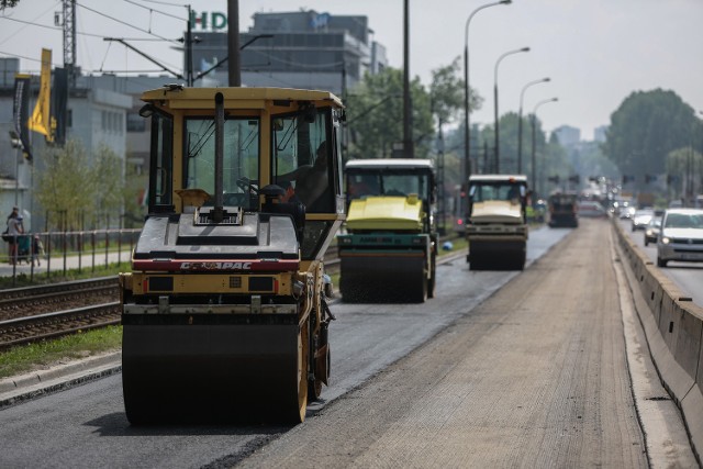 Wielicka w Krakowie będzie asfaltowana przez cały weekend
