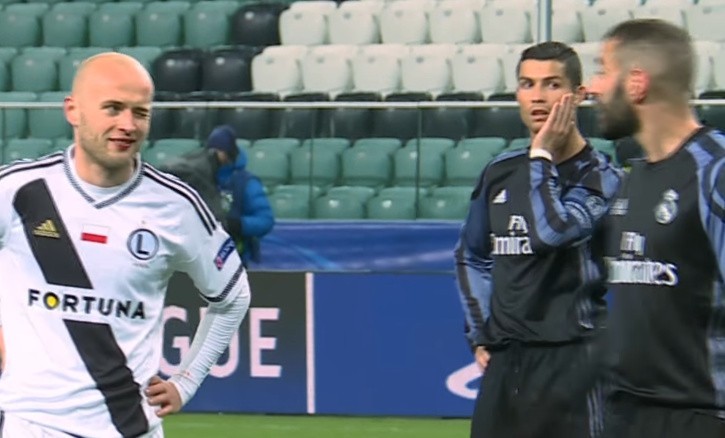 Michał Pazdan, Cristiano Ronaldo i Karim Benzema