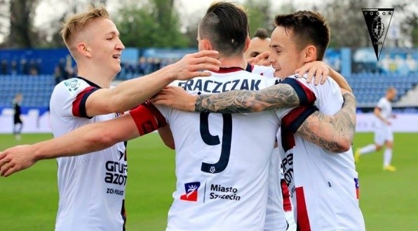 Pogoń Szczecin wygrała 2:1 w Chorzowie z Ruchem