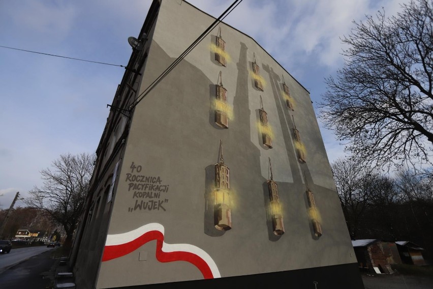 Na Załęskiej Hałdzie odsłonięto mural upamiętniający...