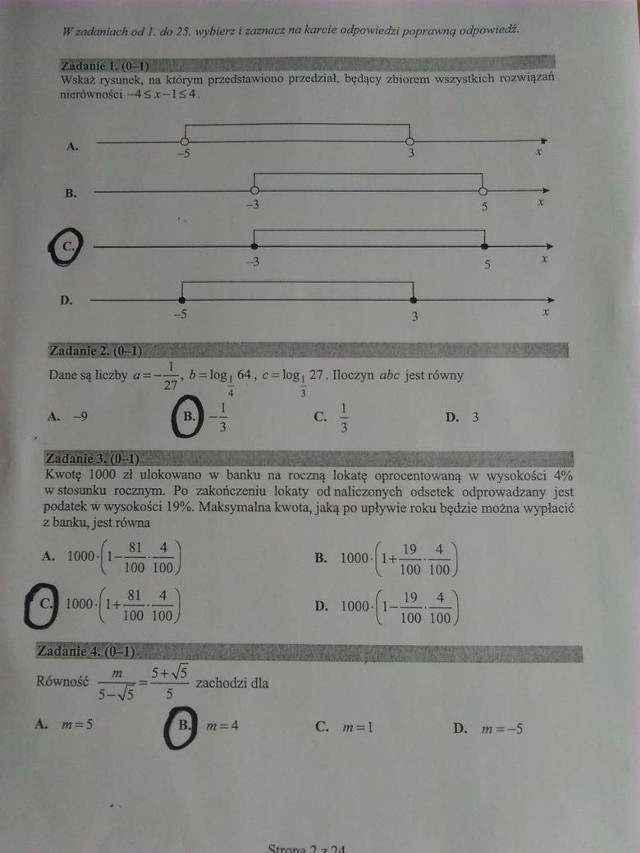 Próbna matura operon arkusze - artykuły | Dziennik Polski