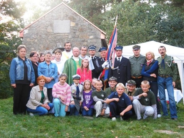 Harcerze z Borkowic mieli swoje spotkanie na Krakowej Górze.