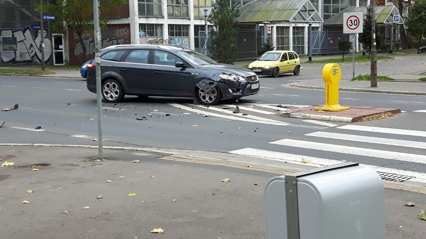 Wypadek na skrzyżowaniu Zachodniej i Litomskiej