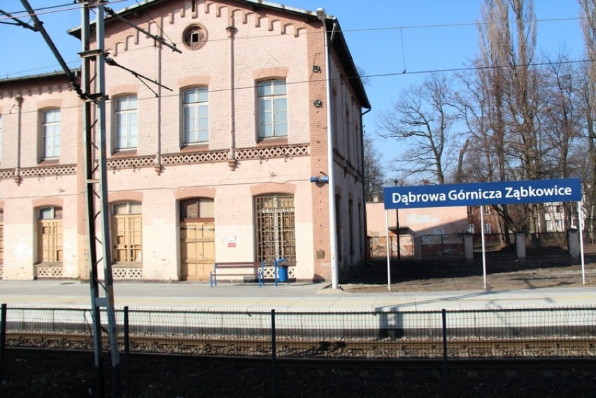 Dworzec kolejowy w Dąbrowie Górniczej - Ząbkowicach wpisany...