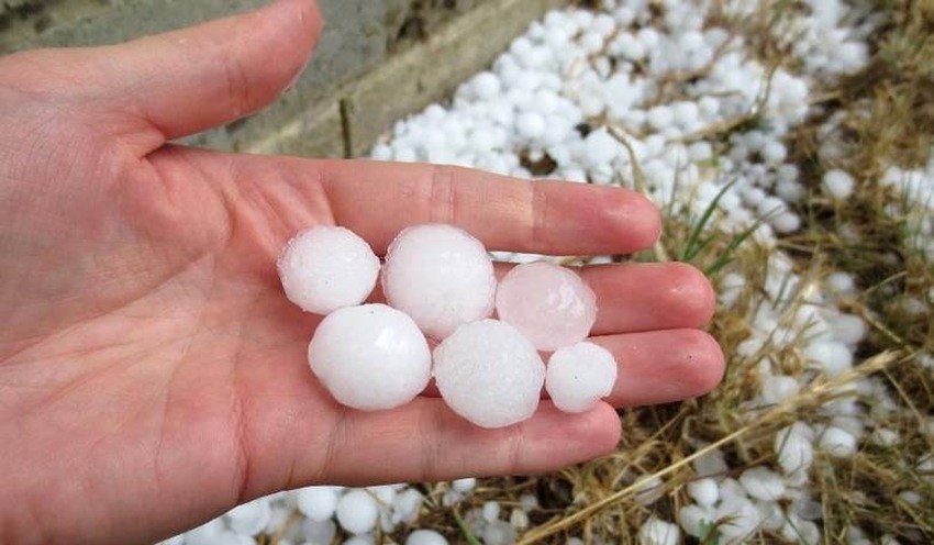 Gradobicie w Podlaskiem na zdjęciach naszych Czytelników