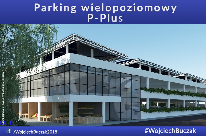 Autorem projektu parkingu P-Plus jest inż. Henryk...